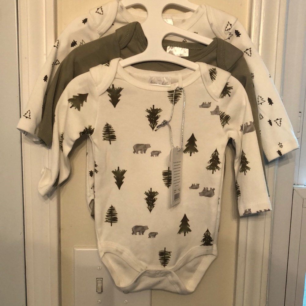 Forest Print Kids One Piece Set